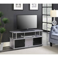 Grey 3-Cabinet TV Stand A305