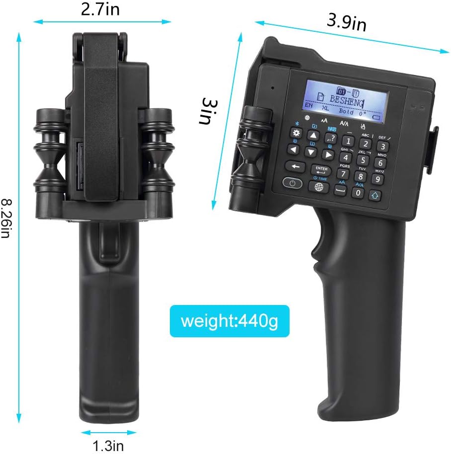 Handheld Inkjet Printer with Quick-Drying Ink Cartridge Z395