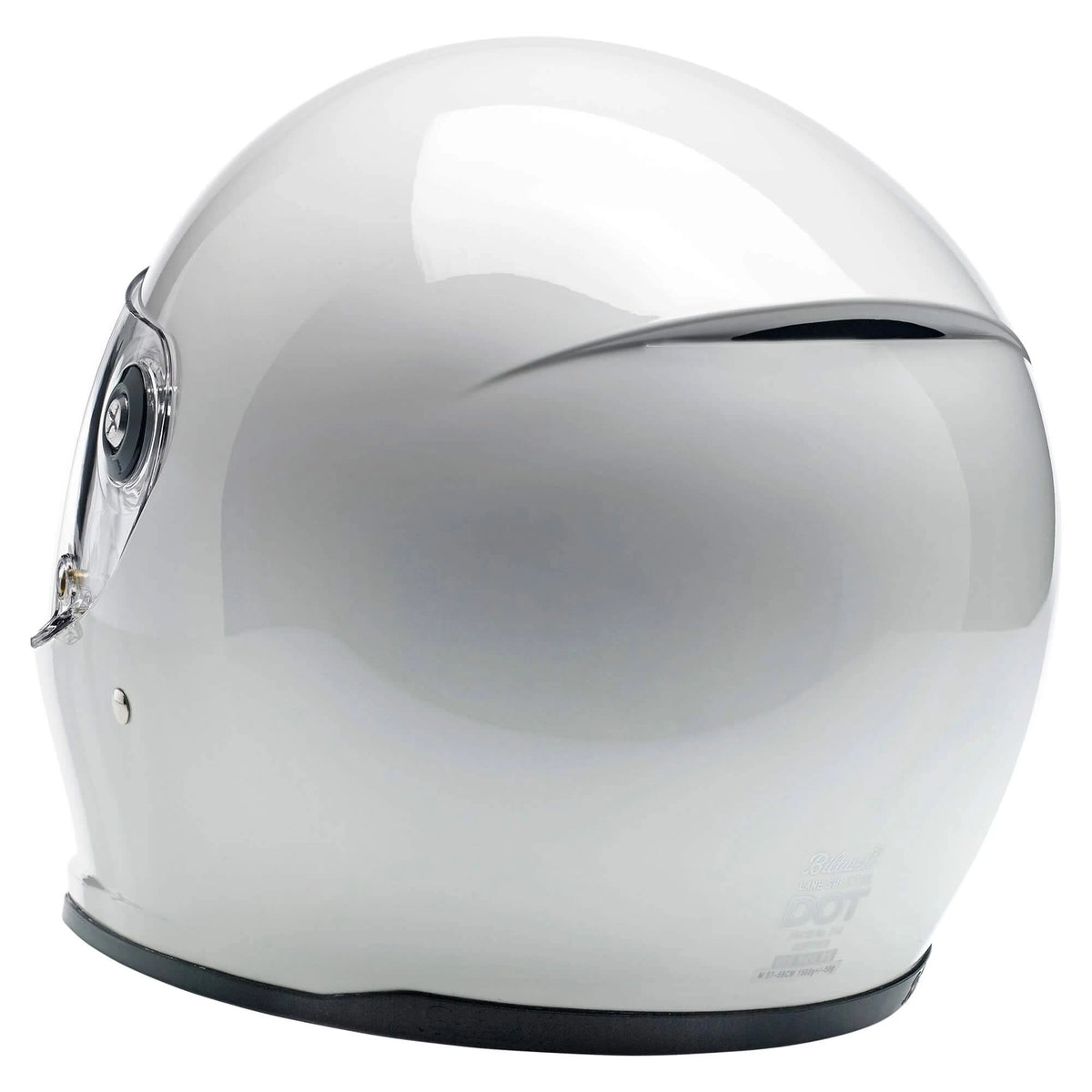 White XL Lane Splitter Helmet T2530