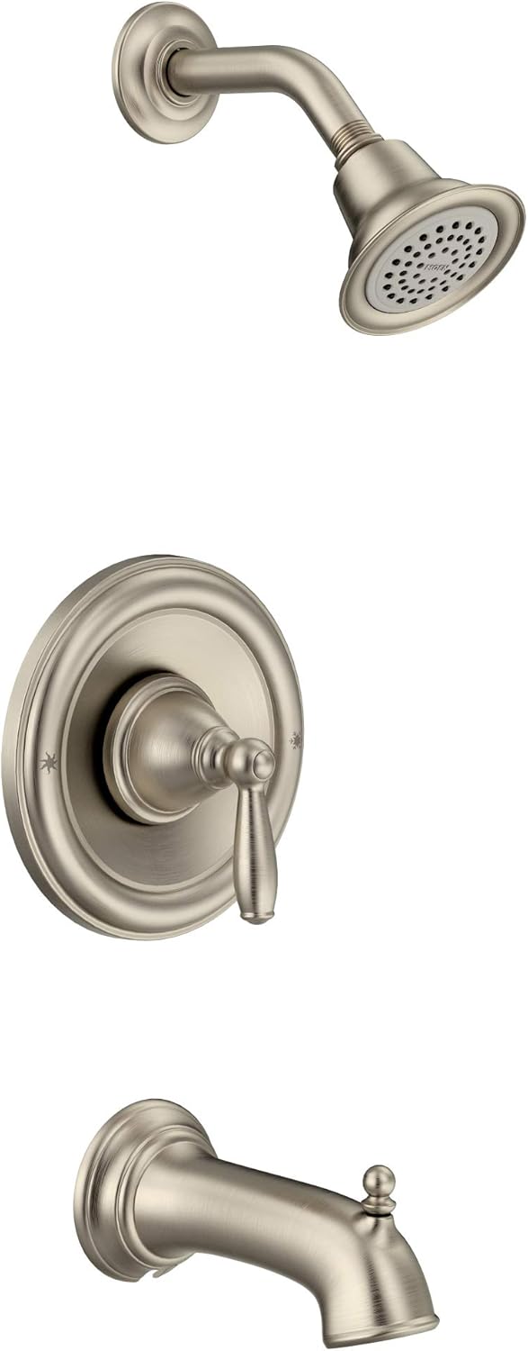 Brushed Nickel Tub and Shower Trim Kit G547083