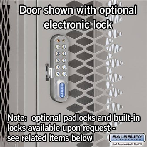 12-in Wide Four Tier Vented Metal Locker T74192