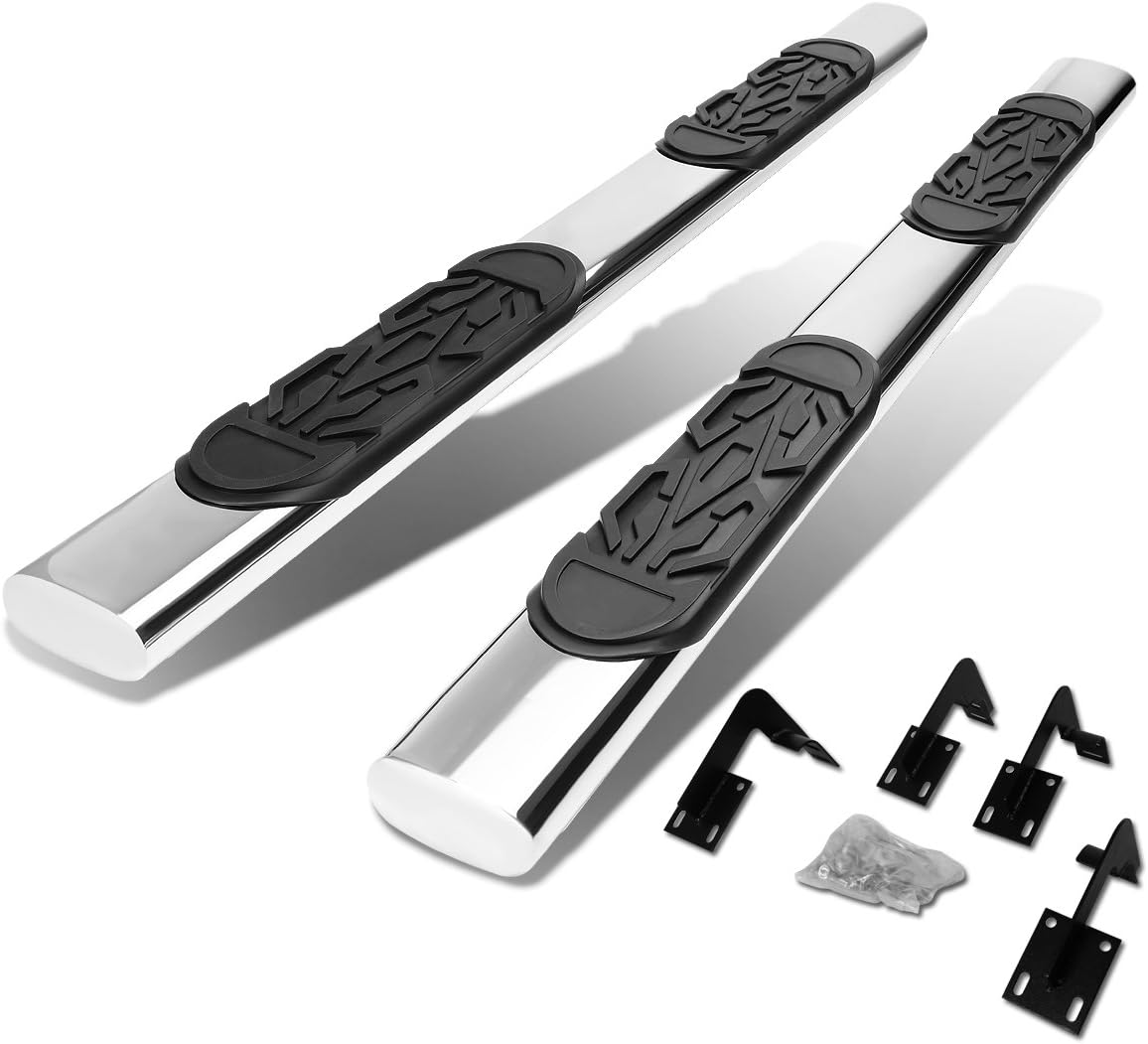 Polished Chrome Stainless Steel Side Step Nerf Bar F623685