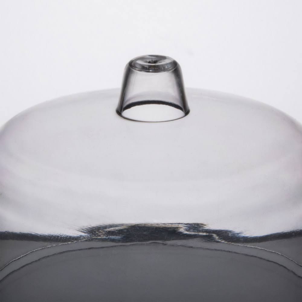 2 oz Clear Round Tray with Lid, 120/Case E6060