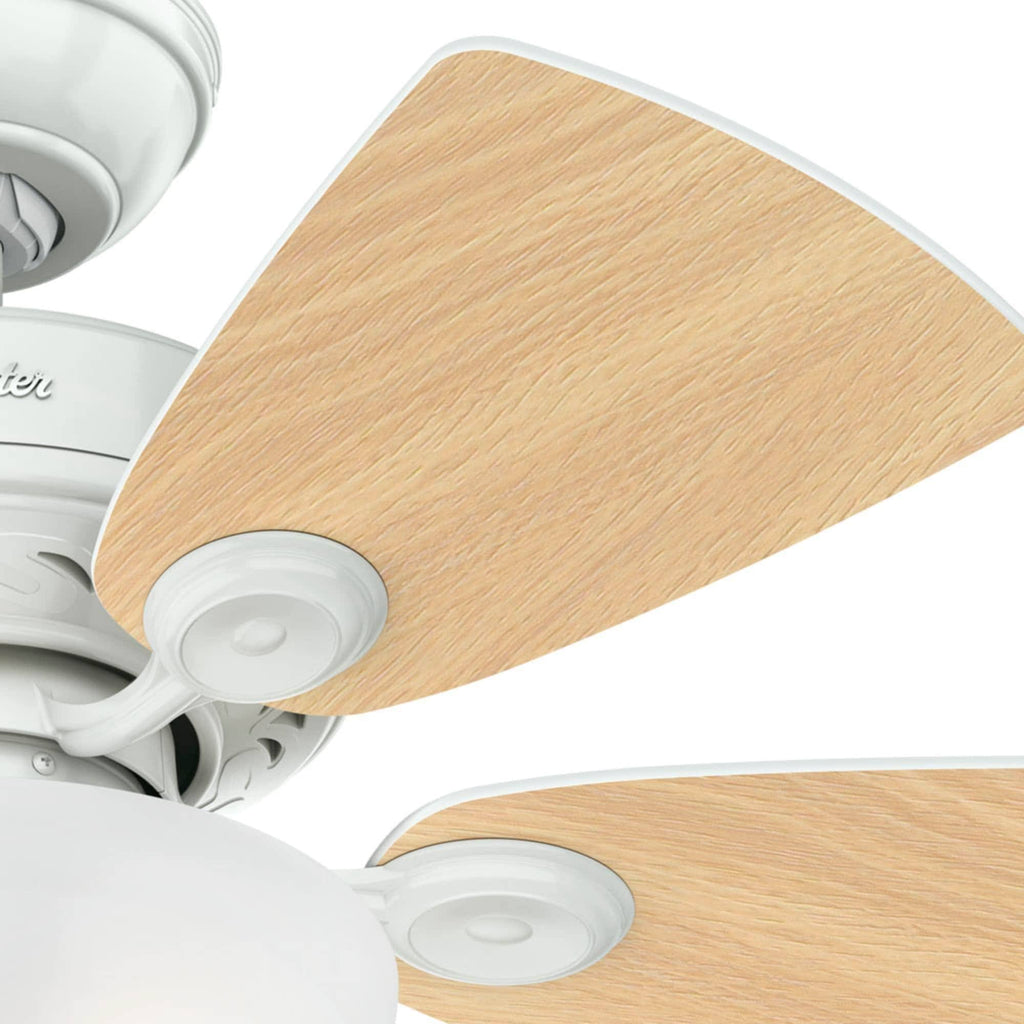 Brushed Nickel Ceiling Fan with Light O640