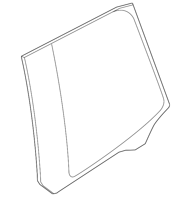 BMW Door Glass L1063