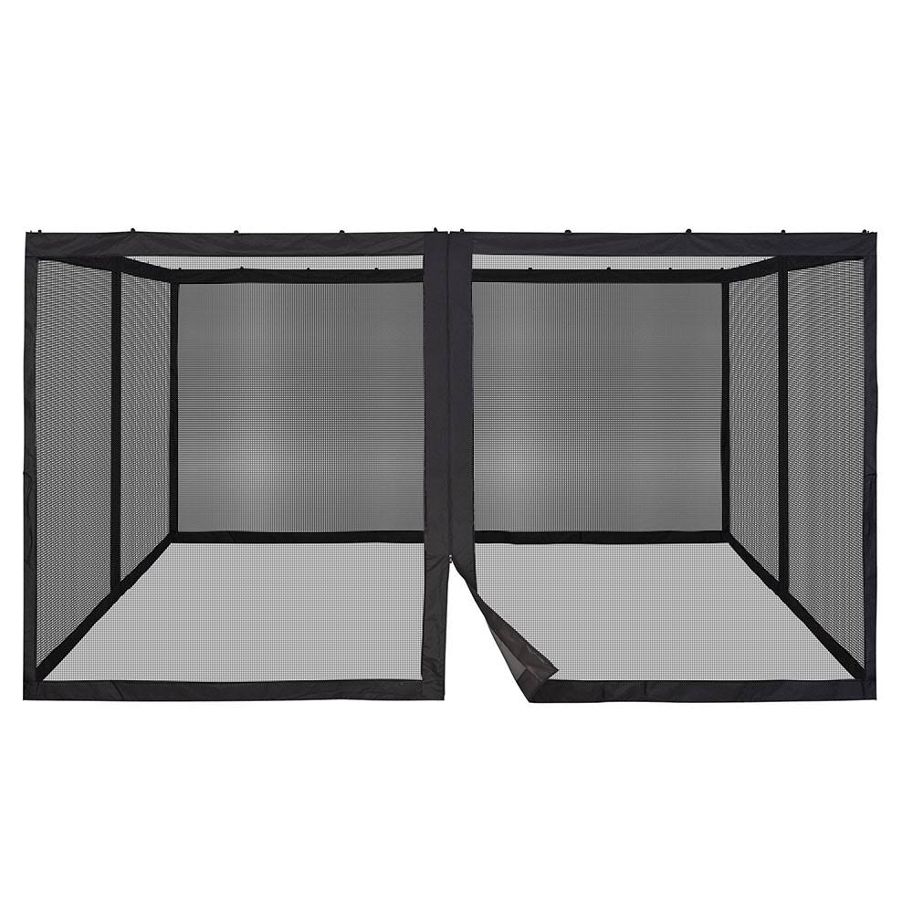 22x7ft Universal Replacement Mosquito Mesh Netting Zip Walls B7160