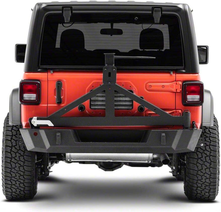 Rear Bumper with Tire Carrier Q6031
