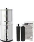 Gravity-Fed Water Filter with 2 Black Berkey Purification Elements B6190