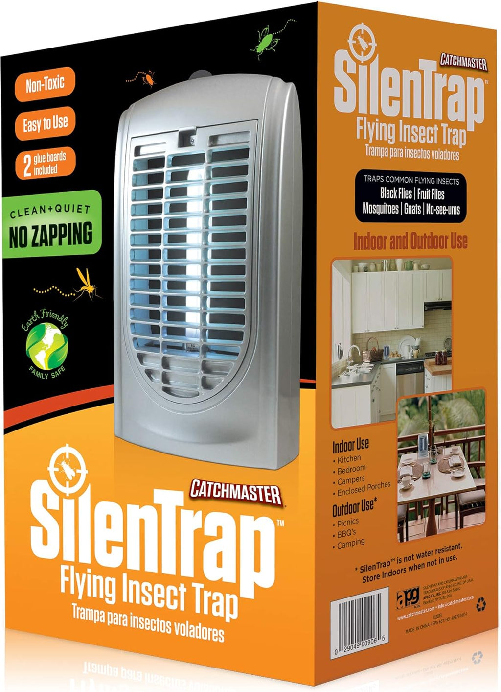 Silent Electric Flying Insect Light Fly Trap J65885