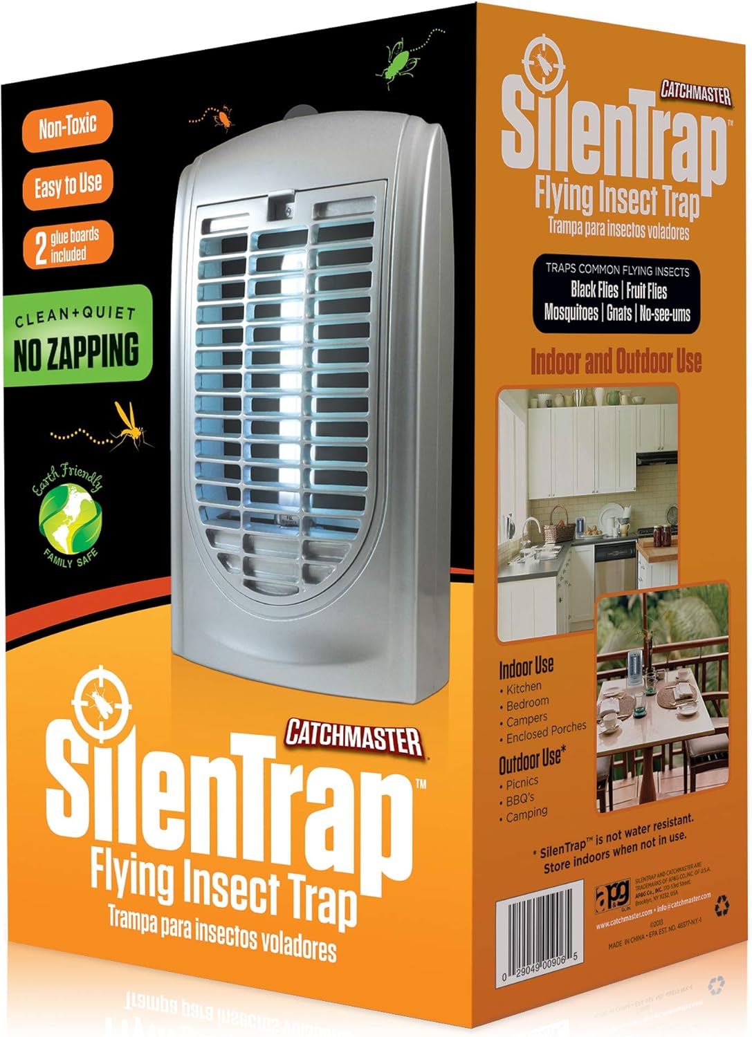 Silent Electric Flying Insect Light Fly Trap J65885