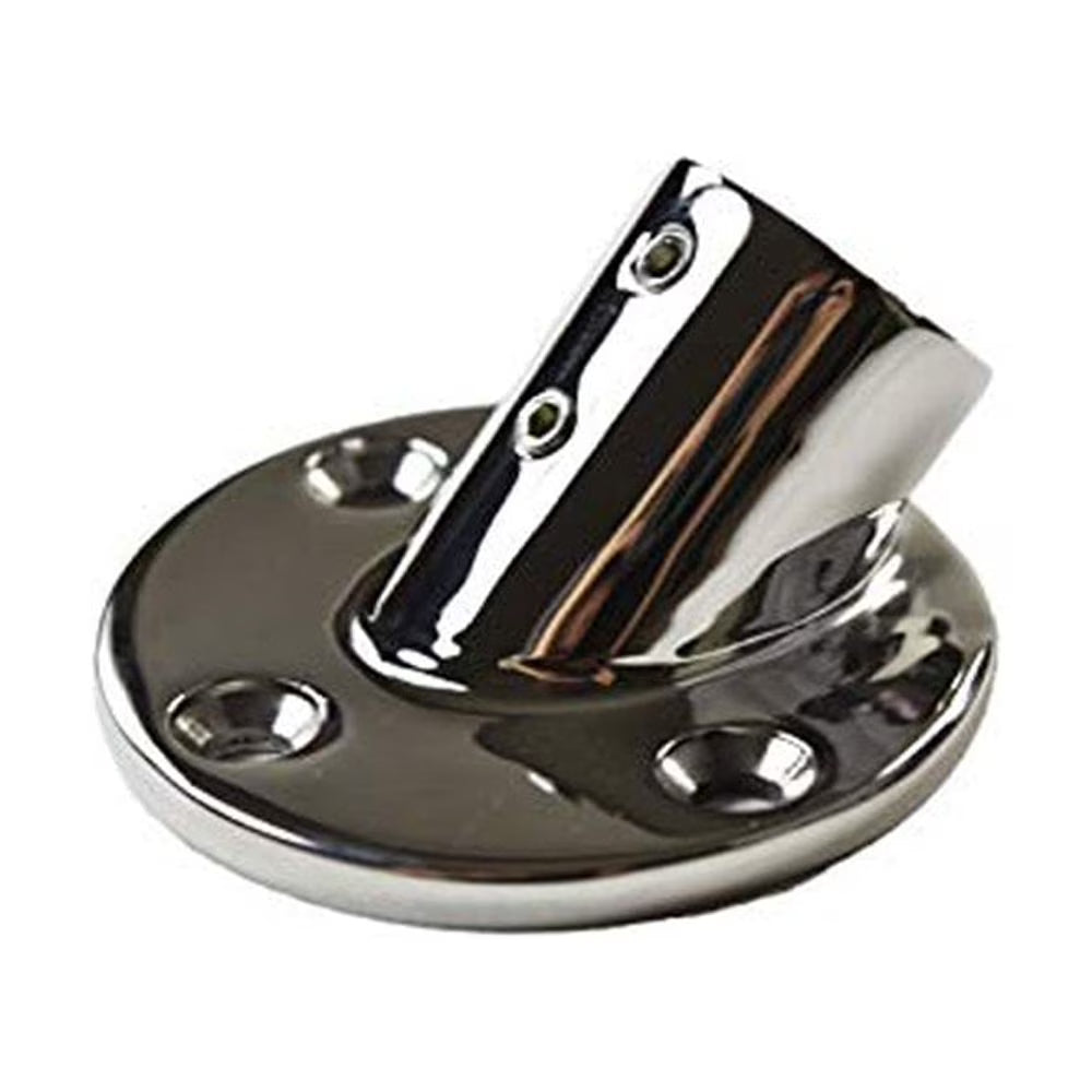 1'' Round Base 45 Degree Tube Base Boat Hand Railing Fittings U140