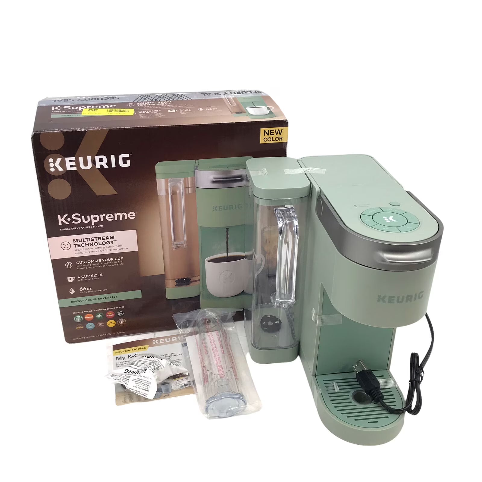 Silver Sage Single Serve K-Cup Coffee Maker O1101