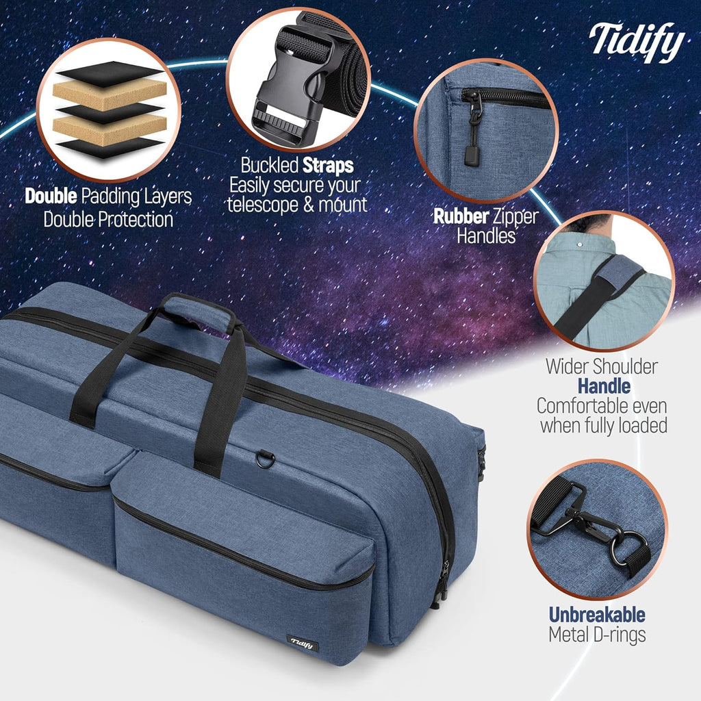 Medium Telescope and Tripod Case/Bag with Internal Double Padding W78335
