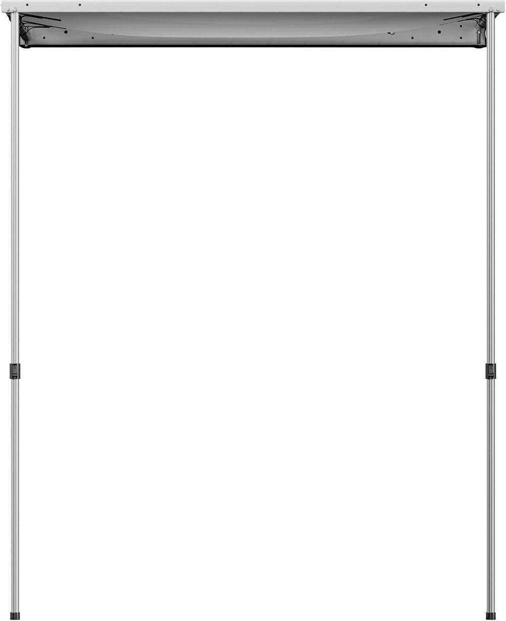 Grey Pull-Out Retractable Vehicle Awning with Carry Bag Y811