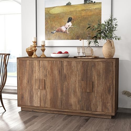 32" Small Buffet Cabinet with Adjustable Shelf T716809