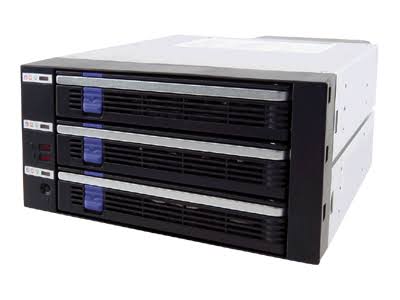 3 Bay 2.5/3.5 SAS/SATA HDD/SSD Mobile Rack Z5393