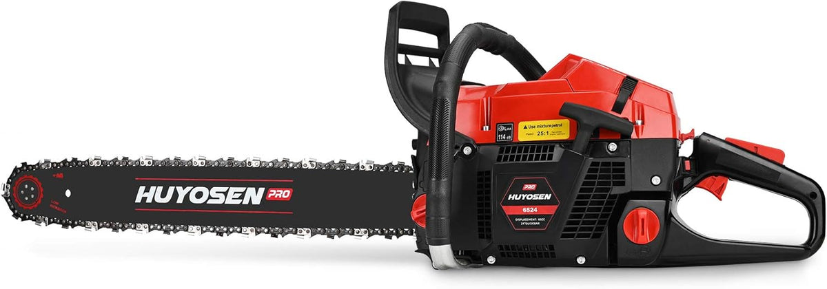 65CC 2-Cycle Gasoline Powered 24-Inch Chainsaw Y3879