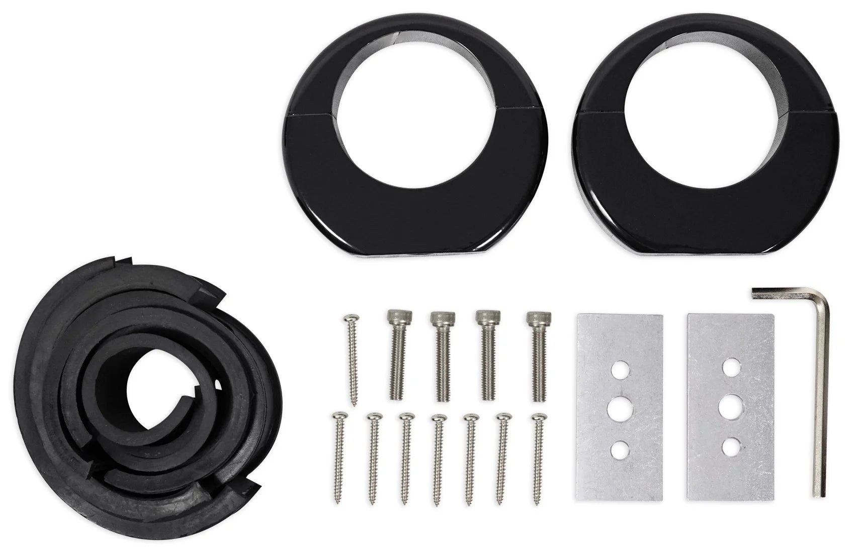 6.5" 150 Watt Black Marine Boat Wakeboard Tower Speakers W2196