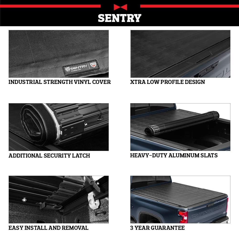 Hard Rolling Truck Bed Tonneau Cover for Toyota Tundra 5' 7" Bed H626