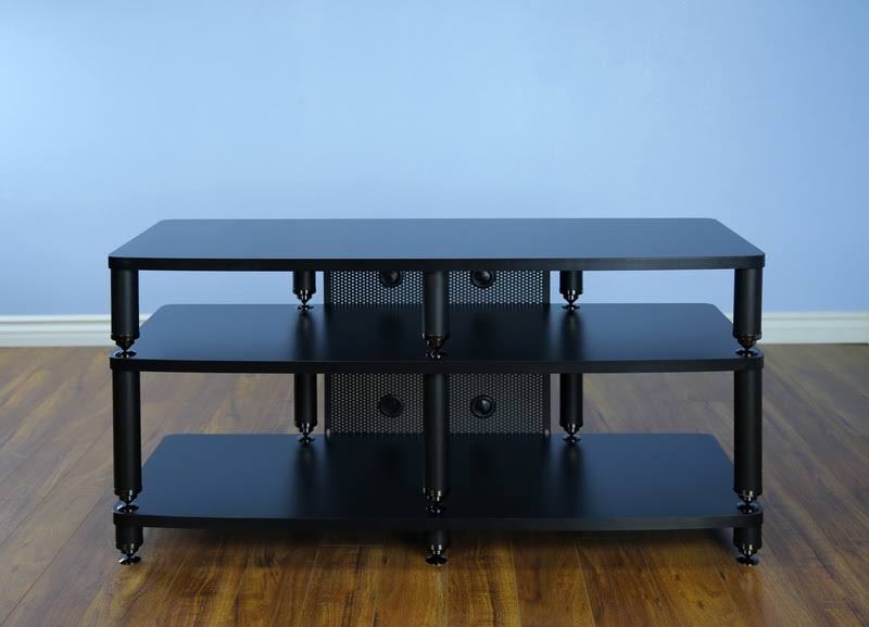 48x22 Pro Audio and Video Stand in Black S2018