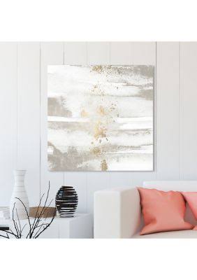 White Abstract Canvas D76163