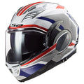 White Red Blue Revo Helmet I4644