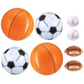 8Pcs Inflatable Sports Balls Toys M92612