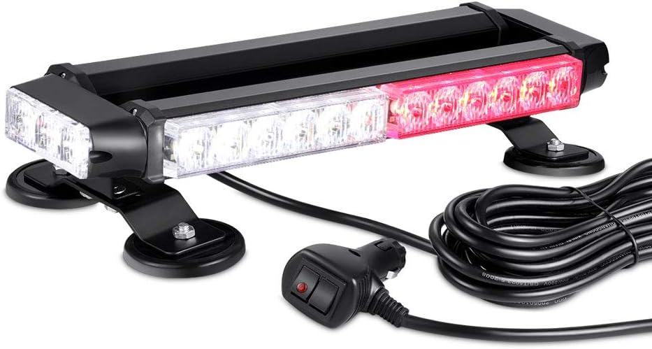 Magnetic Roof Flashing LED Emergency Strobe Light Bar F6315