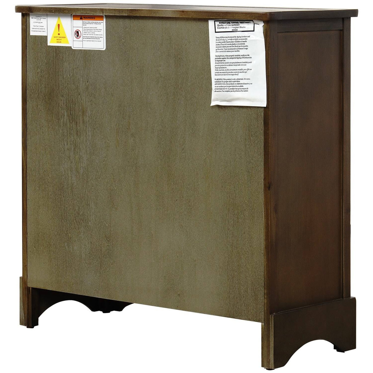 Rustic Storage Cabinet with Baskets M247027