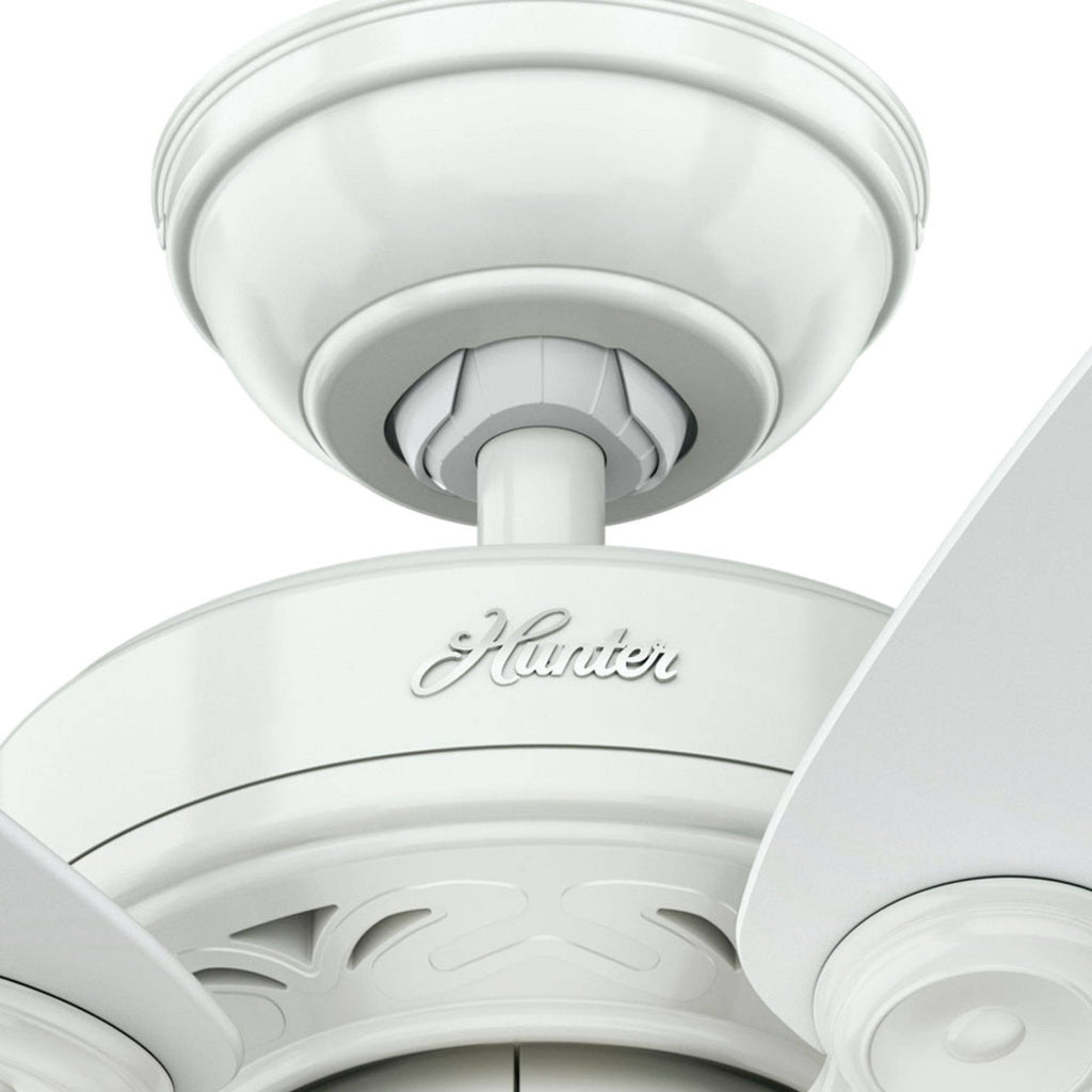Brushed Nickel Ceiling Fan with Light O640
