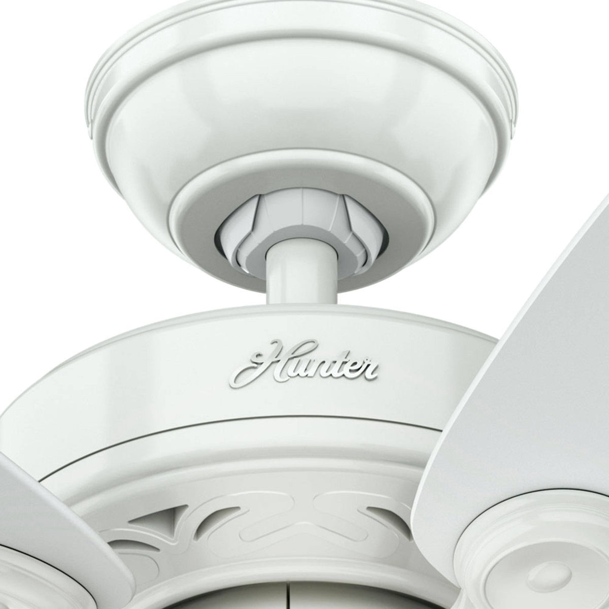 Brushed Nickel Ceiling Fan with Light O640