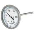 Dial Thermometer, Bi-Metallic, Back Conn. E3589