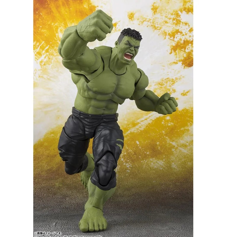Green Giant Iron Man Articulated Toy Model Z981
