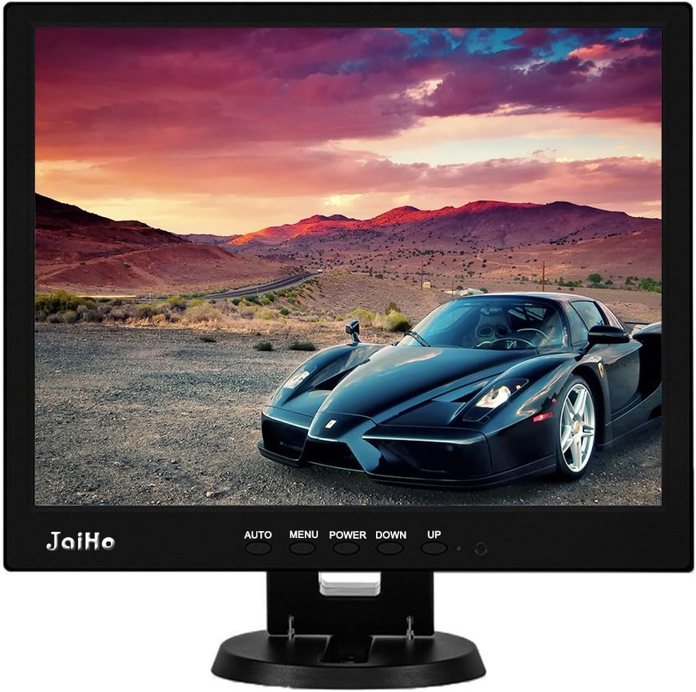 14 Inch LCD Security CCTV Monitor with VGA/HDMI/AV/BNC/MIC USB Ports S5611
