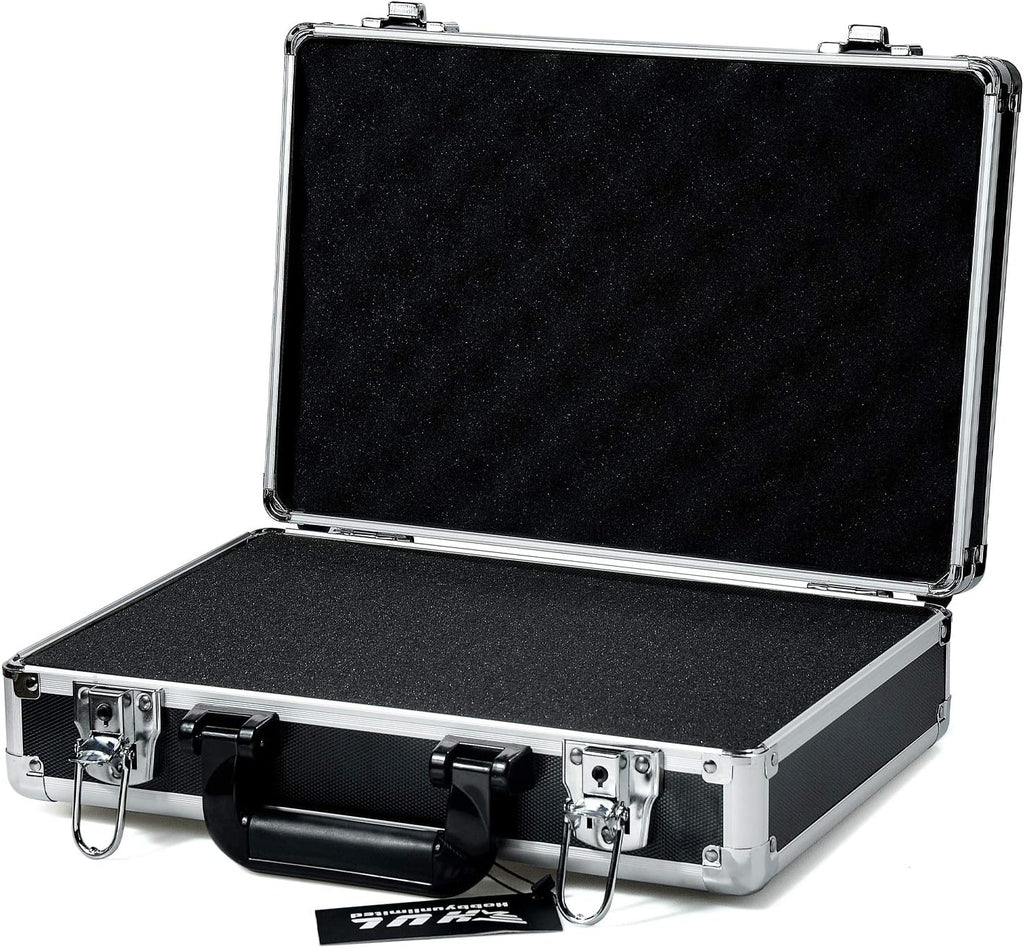 16in Two-Tone Aluminum Case with Pluck Foam Interior, Pack of 2 R364