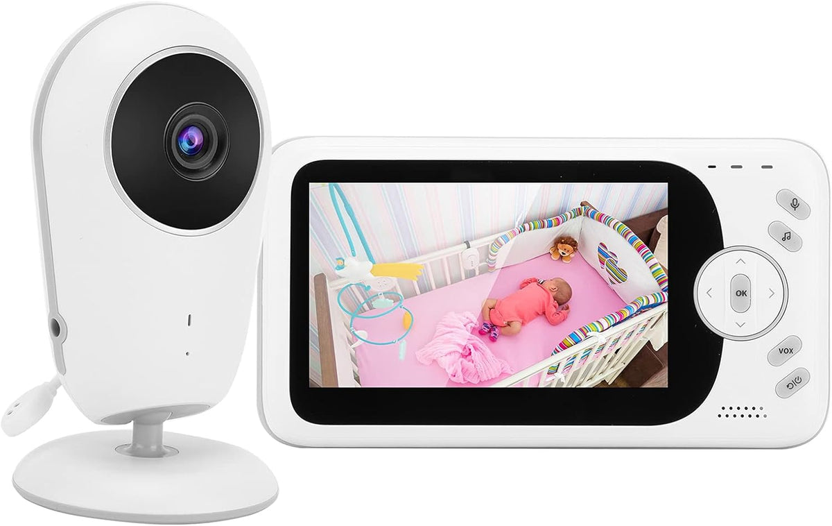 4.3in HD Baby Video Monitor with Infrared Night Vision Two-way Intercom M244