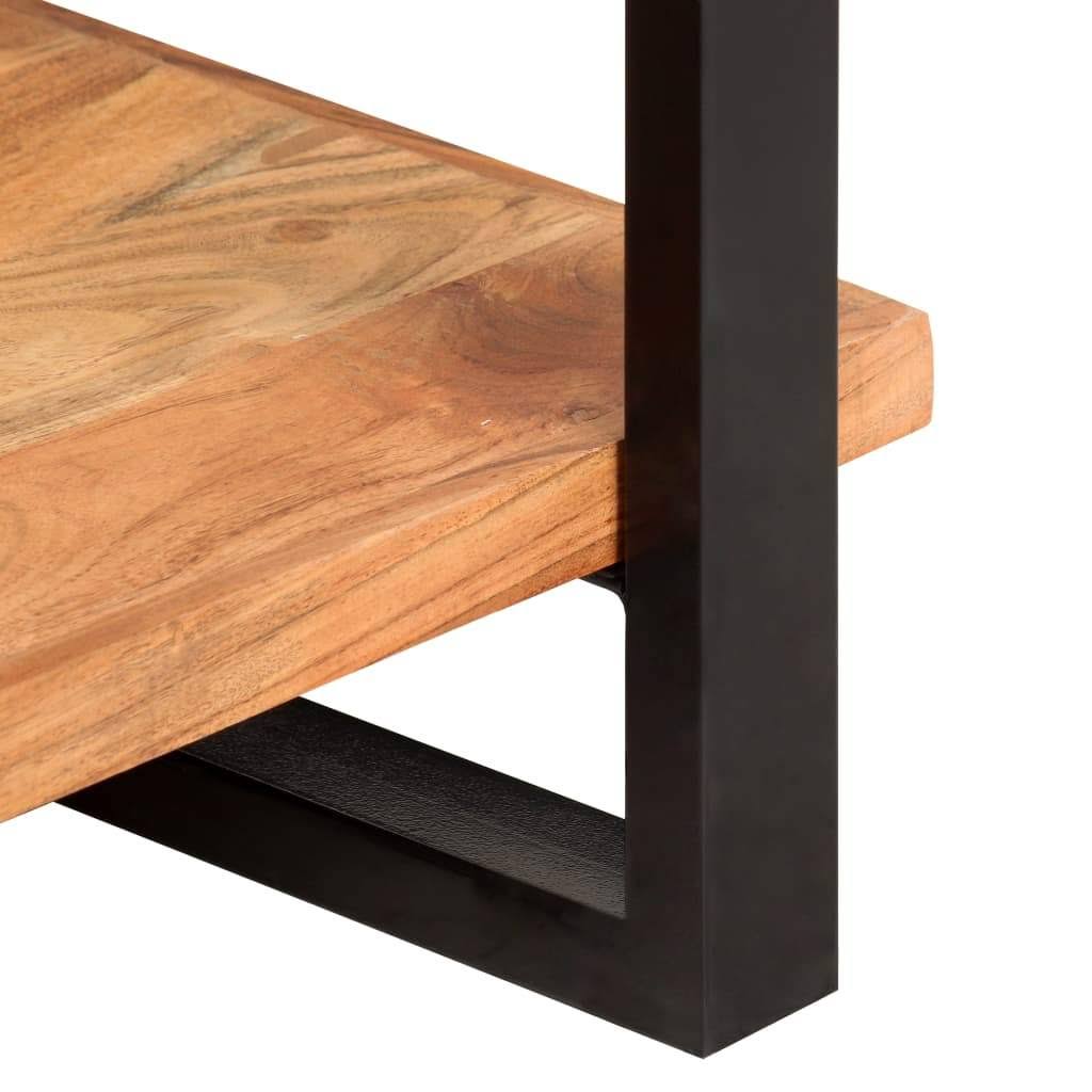 4-Tier Solid Acacia Wood Bookcase Q580