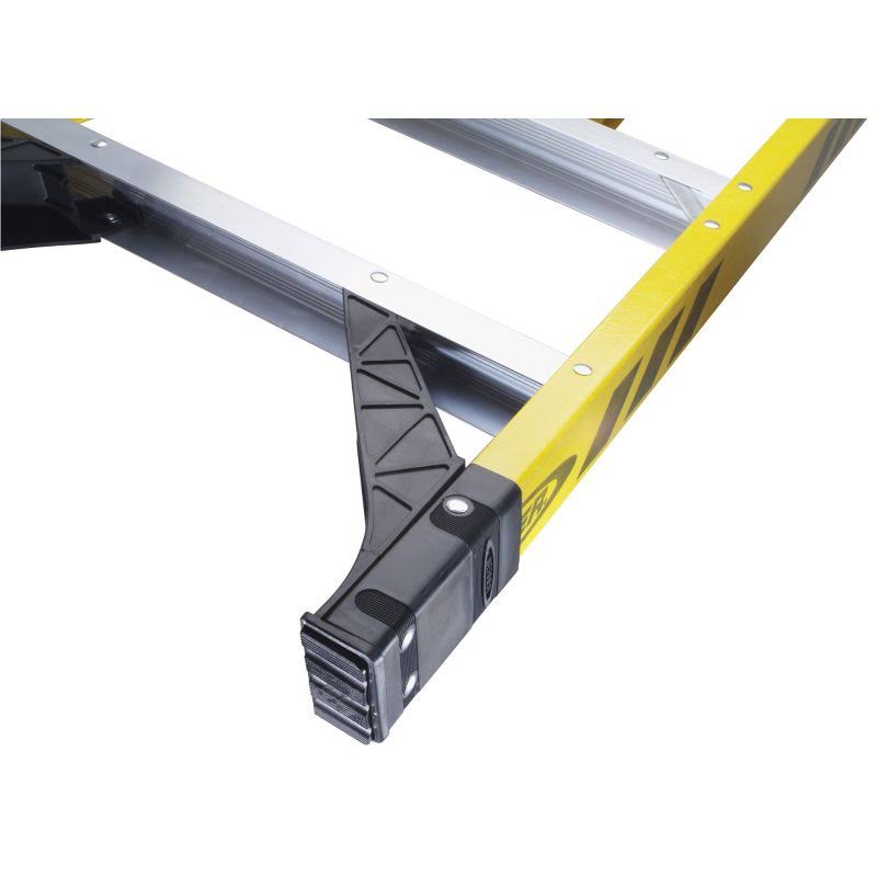 5 ft. Type IAA Fiberglass Step Ladder with Shelf K536