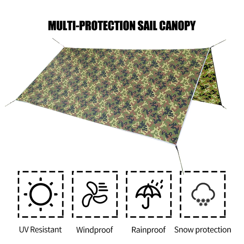 Sail Canopy Sun Shade with Rope F6004