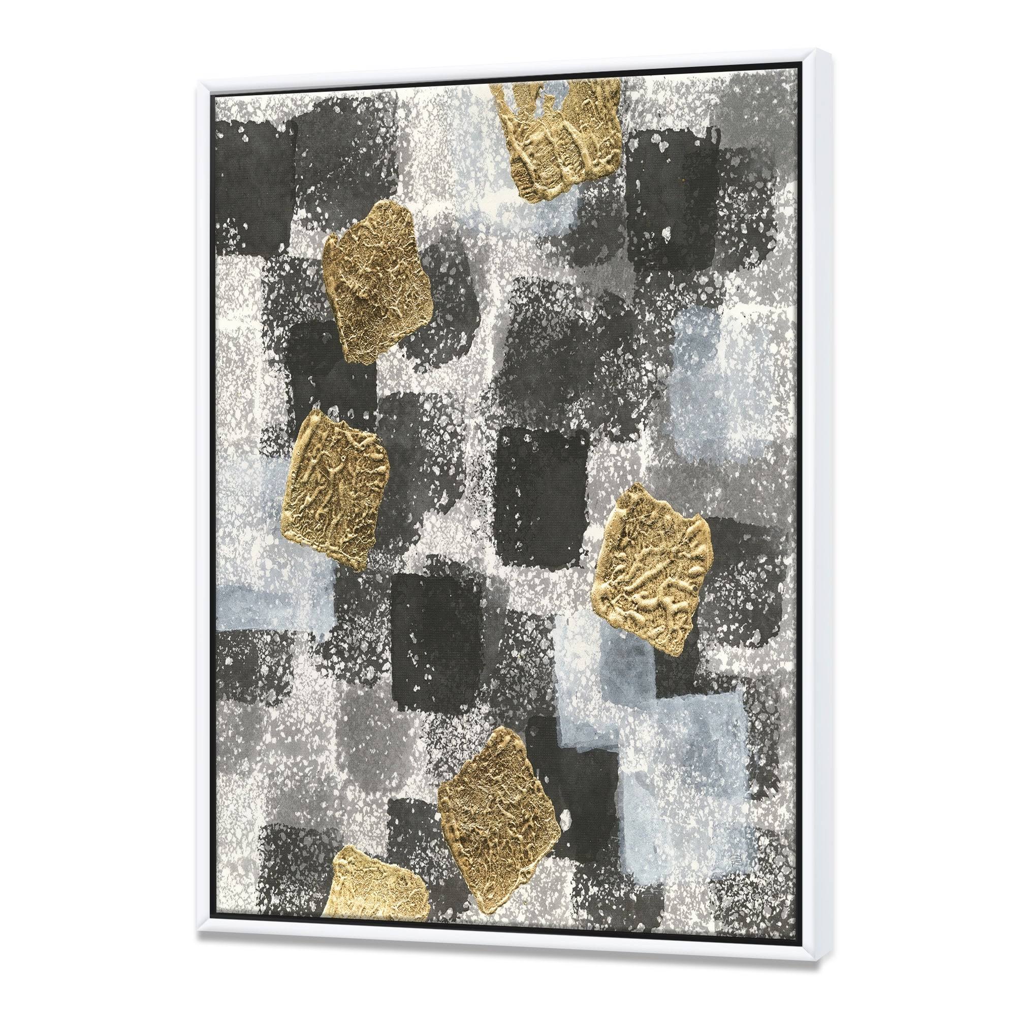 Black Framed Canvas E4541