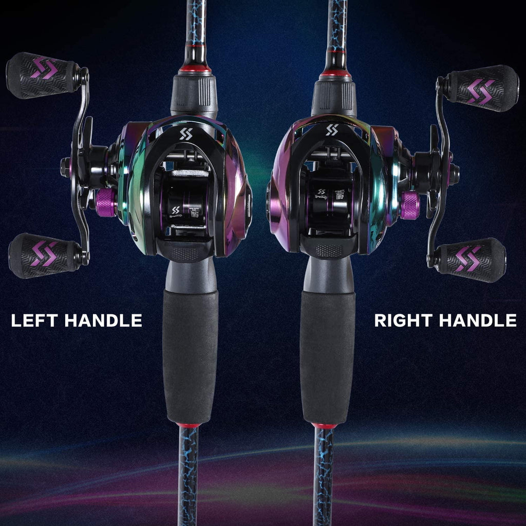 Colorful Bait Casting Reel 9+1BB with Magnetic Braking System L71199
