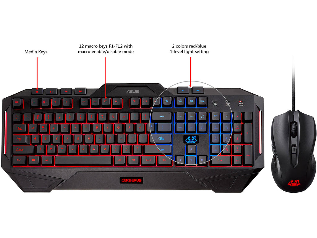 Gaming Keyboard and Mouse Combo P415824