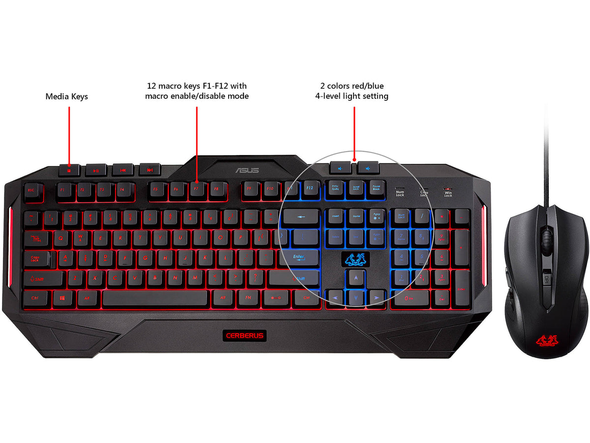Gaming Keyboard and Mouse Combo P415824