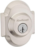 Satin Nickel Single-Cylinder Deadbolt V439