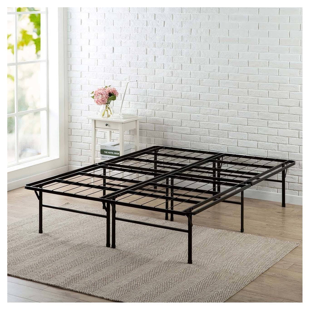 Twin XL 16x22 Steel SmartBase Frame Black Q638