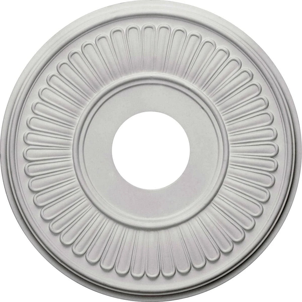 15 3/4x22OD x 3 7/8x22ID x 3/4x22P Hand-Painted Ceiling Medallion S756453