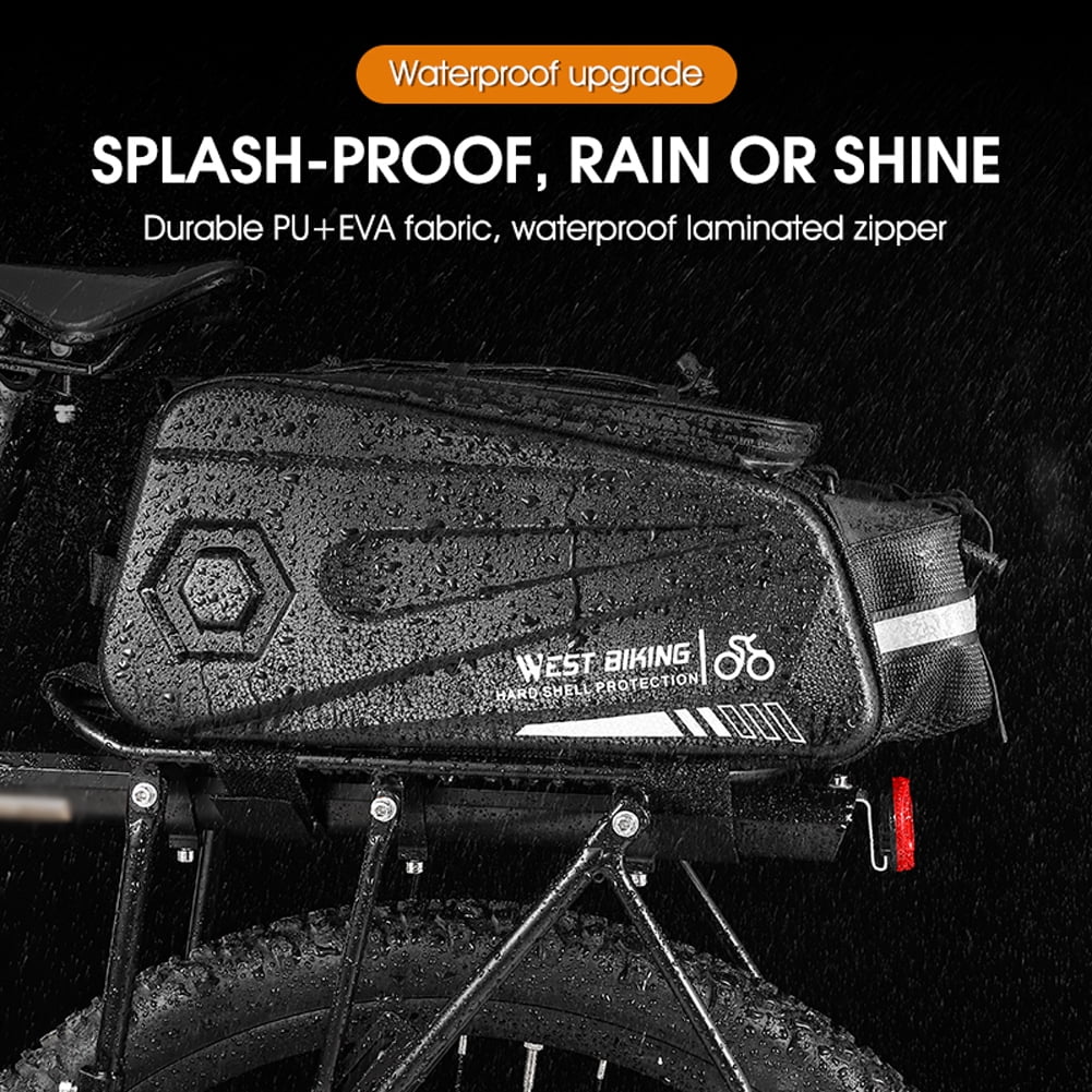 Mountain Bike Rear Bag 8.6L with Reflective Strips L722