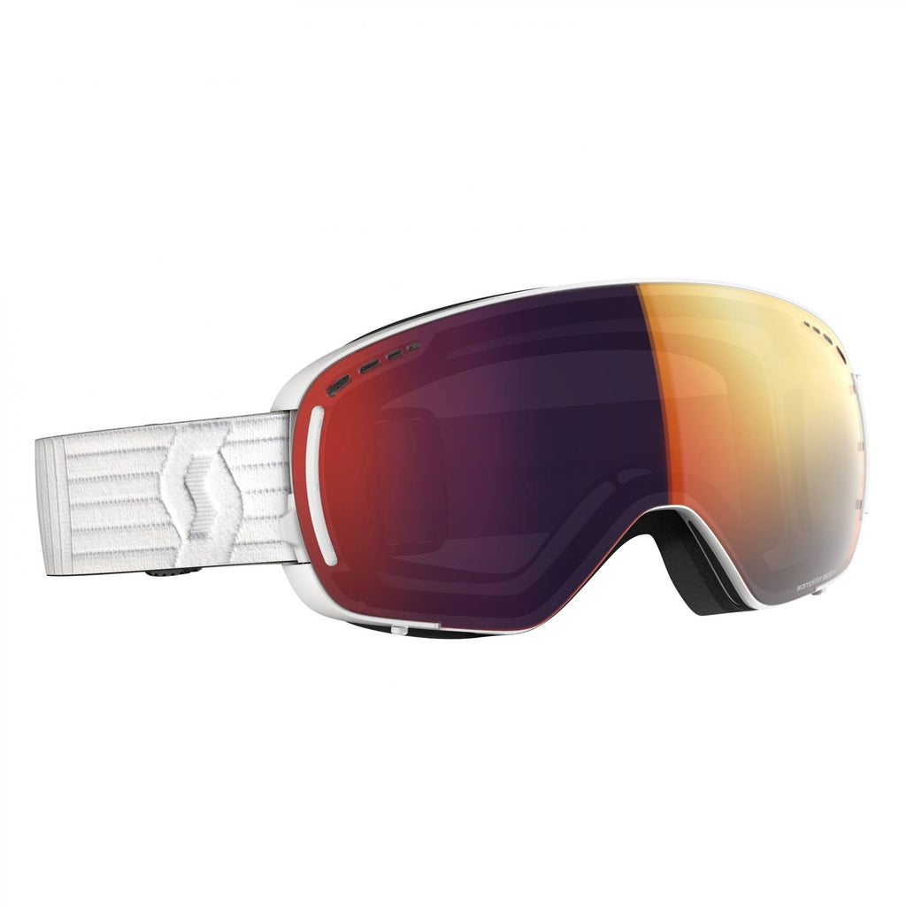 Compact Ski Goggles Solar Red Chrome CAT3 J1496