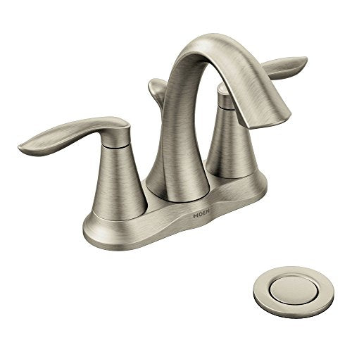 Oil-Rubbed Bronze Two-Handle Centerset Lavatory Faucet with Drain Assembly Q63078