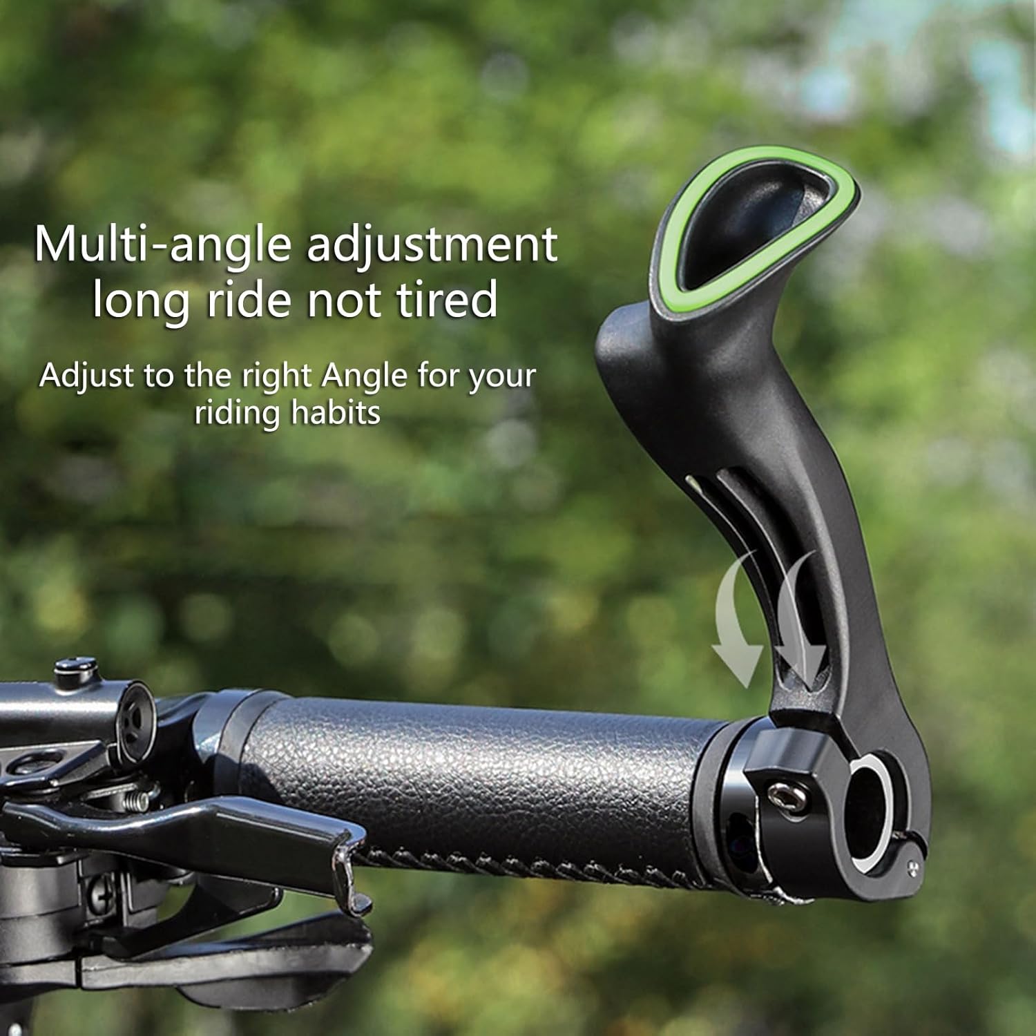 Ergonomic Nonslip Handlebar Ends F57584